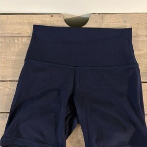 Lululemon Athletica Navy Bike Shorts
